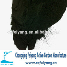 Carbón activado en polvo a base de madera para decoloración del azúcar